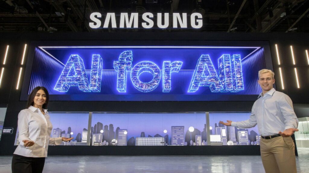 photo from Samsung AI presentation