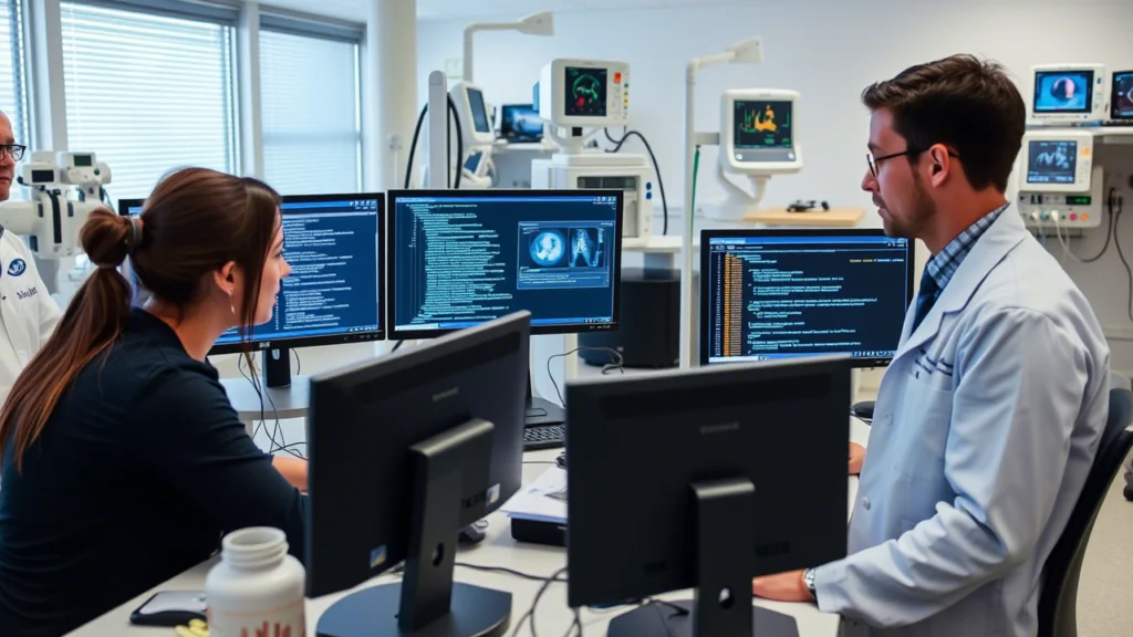 two doctors examining the X-rays